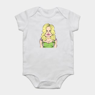 JENNIFER COOLIDGE FAN ART Baby Bodysuit